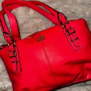 💘 Coach Neon Handbag